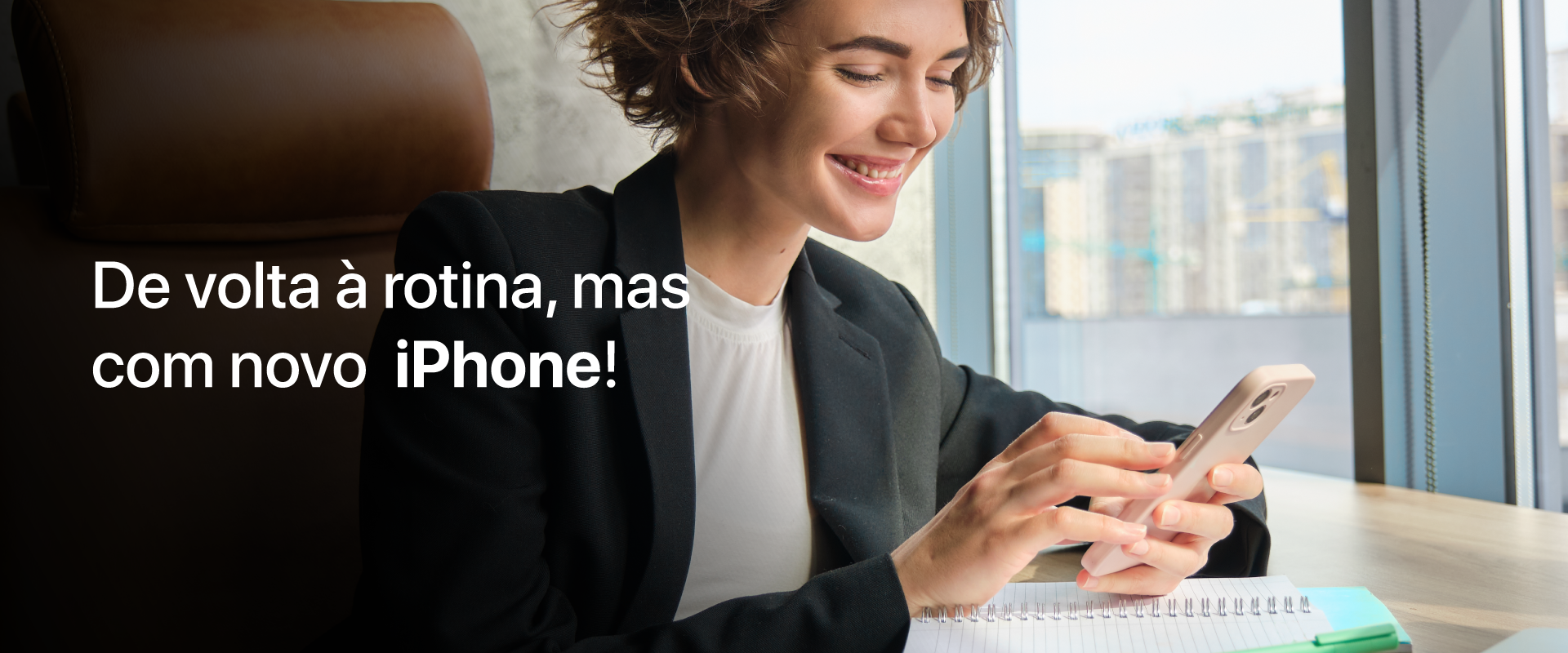De volta à rotina, mas com novo iPhone